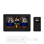 Solight időjárás állomás, Smart Life alkalmazás, extra nagy színes LCD kijelző, hőmérséklet, páratartalom, nyomás, USB... Solight időjárás állomás, Smart Life alkalmazás, extra nagy színes LCD kijelző, hőmérséklet, páratartalom, nyomás, USB... gallery main image