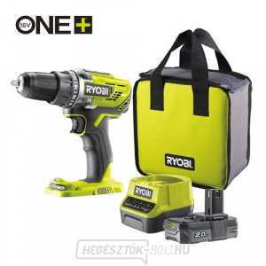 Ryobi R18DD3-120S 18V akkumulátoros fúrógép (1x2.0Ah) gallery main image