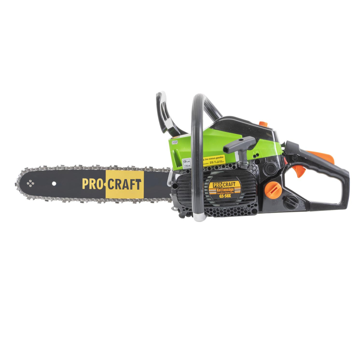 Procraft GS-58X benzinmotoros láncfűrész | GS-58X Előnézet 