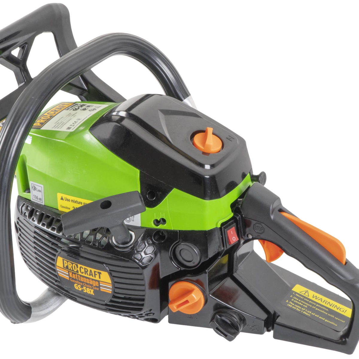 Procraft GS-58X benzinmotoros láncfűrész | GS-58X Előnézet 