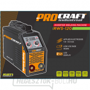 Hegesztő inverter PROCRAFT RWS-120 | RWS-120 Előnézet 