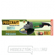 Szögcsiszoló 230mm Procraft | PW2600 náhled