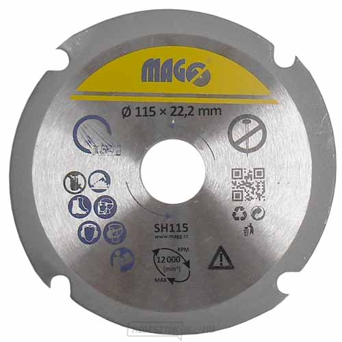 Vágókorong fához 115mm Vágókorong fához 115mm gallery main image