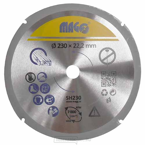 Vágókorong fához 230mm Vágókorong fához 230mm gallery main image