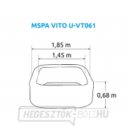 Whirlpool MSPA Vito Vito U-VT061 Előnézet 