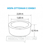 Úszómedence MSPA Ottomán C-OM061 Előnézet 