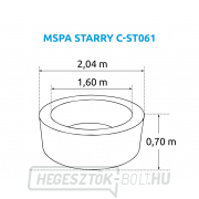 Úszómedence MSPA Starry C-ST061 Előnézet 