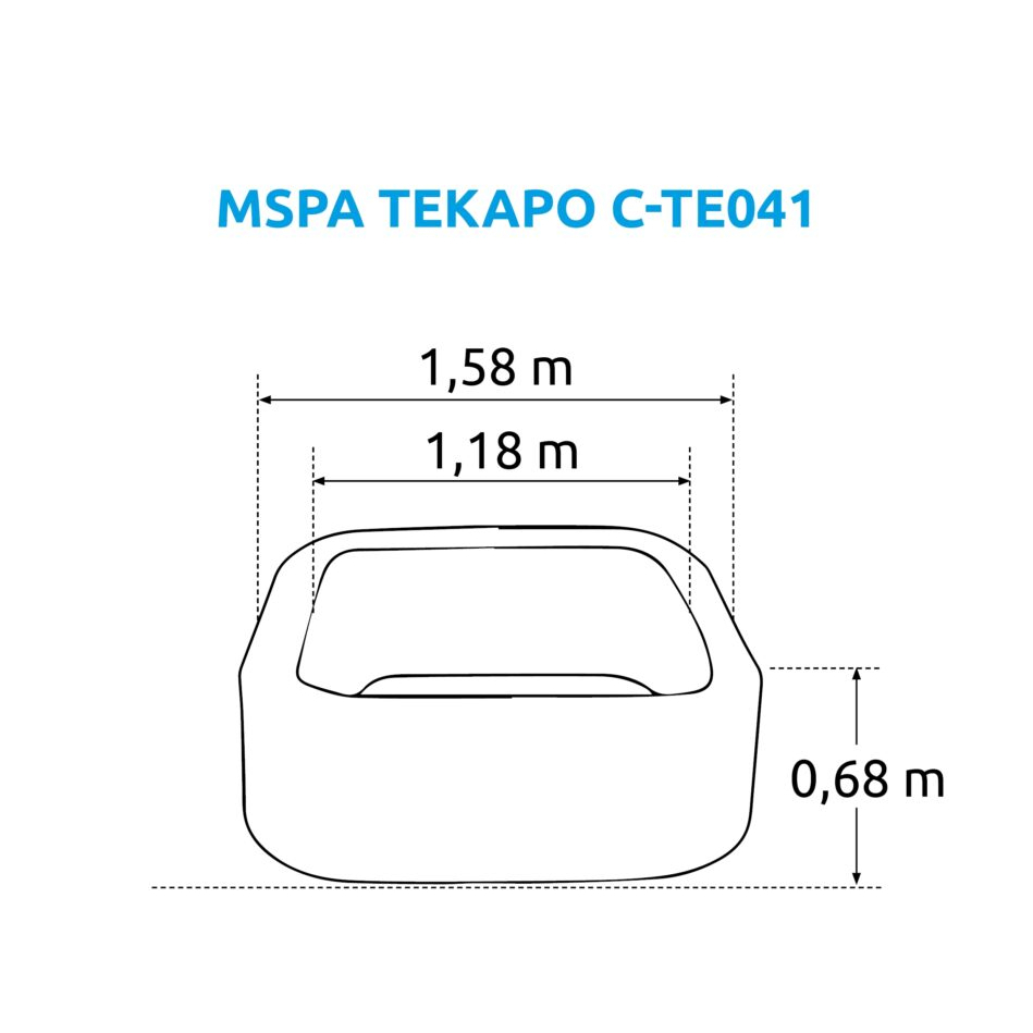 Úszómedence MSPA Tekapo C-TE041 Előnézet 
