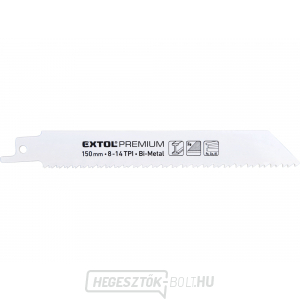 Fűrészlapok 3db, 150x19x0,9mm, Bi-fém Fűrészlapok 3db, 150x19x0,9mm, Bi-fém gallery main image