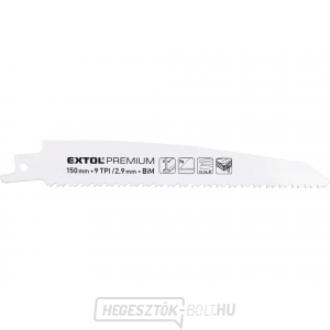 Fűrészlapok 3db, 150x22x1,6mm, Bi-fém Fűrészlapok 3db, 150x22x1,6mm, Bi-fém gallery main image