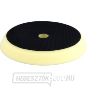 Szivacsos polírozó kerék, orbitális, T80, sárga, ⌀180x25mm, tépőzár ⌀152mm Előnézet 