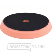 Hab polírozó kerék, orbitális, T40, narancssárga, ⌀180x25mm, tépőzár ⌀152mm Előnézet 