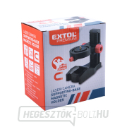 Állítható tartó-állvány, mágneses lézer/kamera számára, 1/4