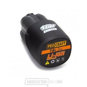 Akkumulátor Procraft | 16V Li-ion, 2000mAh