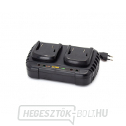 Töltő 20 V-os Li-ion akkumulátorhoz, 2 db Procraft 20/2 | 20/2 Töltő 20 V-os Li-ion akkumulátorhoz, 2 db Procraft 20/2 | 20/2 gallery main image
