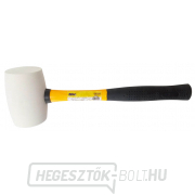 Fehér gumikalapács 450g, üvegszálas nyéllel Fehér gumikalapács 450g, üvegszálas nyéllel gallery main image