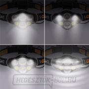 Solight LED újratölthető fejlámpa, 550lm, Li-Ion, USB náhled