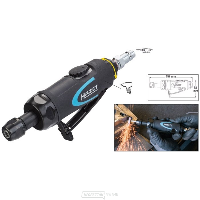 HAZET 9032 N-1 Pneumatikus egyenes csiszológép