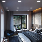 Solight LED mini panel CCT, álmennyezet, 18W, 1530lm, 3000K, 4000K, 6000K, négyzet alakú Előnézet 