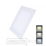 Solight LED mini panel CCT, álmennyezet, 18W, 1530lm, 3000K, 4000K, 6000K, négyzet alakú gallery main image