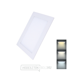 Solight LED mini panel CCT, álmennyezet, 12W, 900lm, 3000K, 4000K, 6000K, négyzet alakban Solight LED mini panel CCT, álmennyezet, 12W, 900lm, 3000K, 4000K, 6000K, négyzet alakban gallery main image