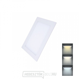 Solight LED mini panel CCT, álmennyezet, 6W, 450lm, 3000K, 4000K, 6000K, négyzet alakban gallery main image