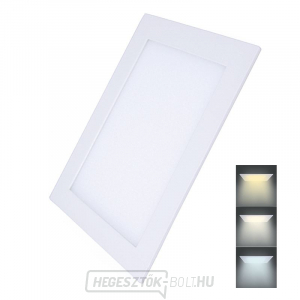 Solight LED mini panel CCT, álmennyezet, 24W, 1800lm, 3000K, 4000K, 6000K, négyzet alakú gallery main image