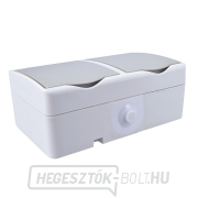 Solight dupla aljzat IP54, szürke náhled