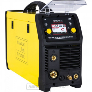 TIG MIG 202 P AC/DC PFC Synergy LCD hegesztő inverter TIG és MIG pisztollyal és kábelekkel gallery main image