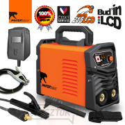 PANTERMAX MMA215LCD inverter MMA/TIG hegesztő + kábelek + kefe + szíj náhled