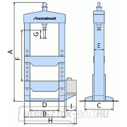 Hidraulikus prés WPP 50 M Előnézet 