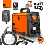 PANTERMAX MIG230LCD inverter MIG/TIG/MMA hegesztő + kábelek + zseblámpa + kefe náhled