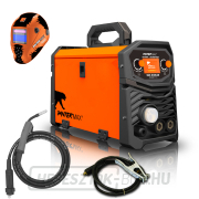 PANTERMAX MIG230LCD inverter MIG/TIG/MMA hegesztő + kábelek + zseblámpa + burkolat + kefe náhled