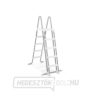 Medencelépcső magassága 1,32 m - biztonság Medencelépcső magassága 1,32 m - biztonság gallery main image