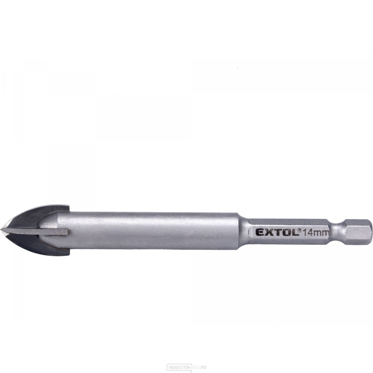 Fúró üveghez és kerámiához, keményfém, O 14mm