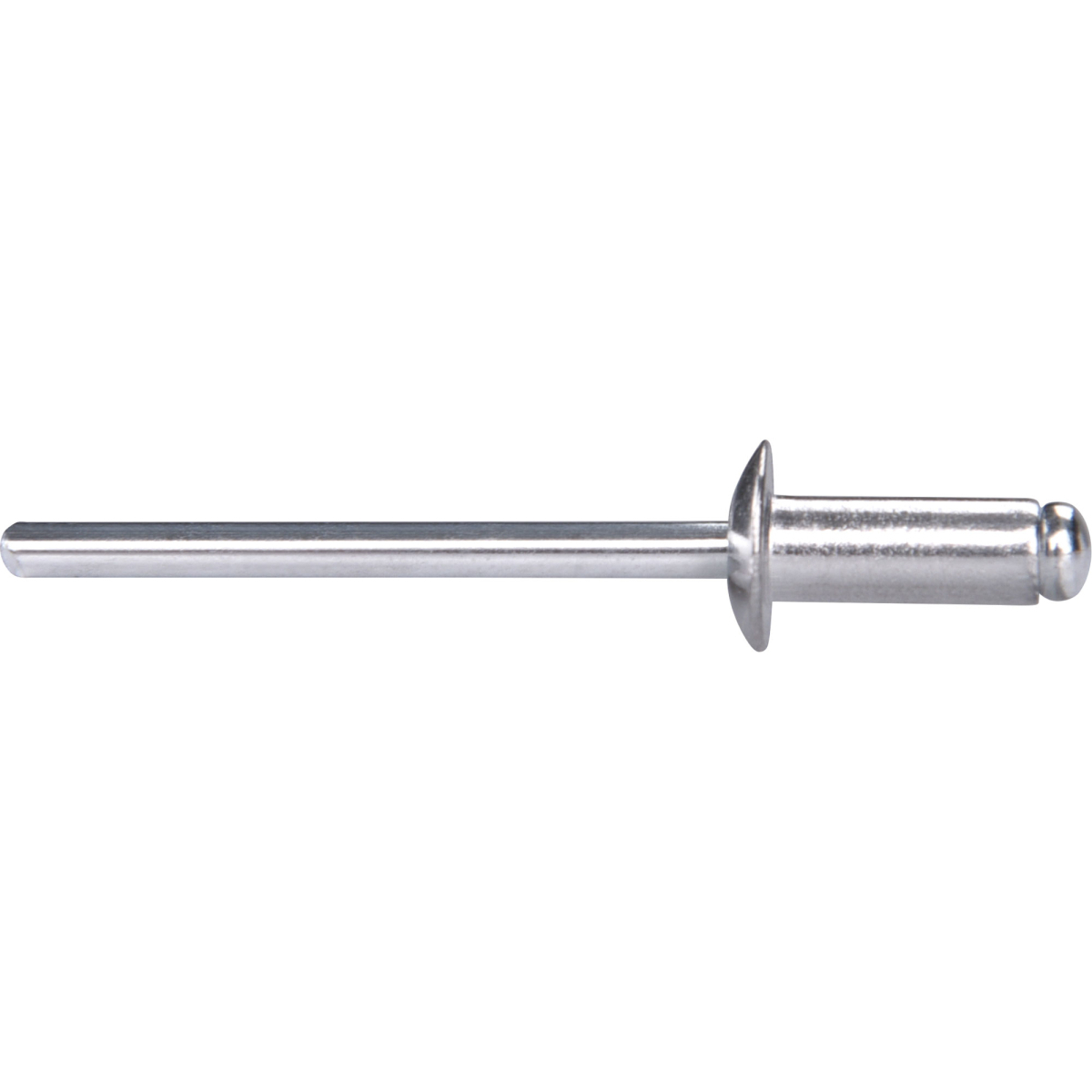Alumínium szegecsek készlet 1000db, O 4,0x9,6mm lapos fejű