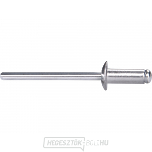 Alumínium szegecsek készlet 1000db, O 4,0x9,6mm lapos fejű Alumínium szegecsek készlet 1000db, O 4,0x9,6mm lapos fejű gallery main image