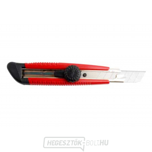 18 mm-es letörhető kés kerékzárral 18 mm-es letörhető kés kerékzárral gallery main image