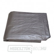 Fedőlap fémhálóval 3x4m 100g/m2 - ezüst Fedőlap fémhálóval 3x4m 100g/m2 - ezüst gallery main image