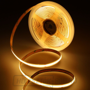Solight LED COB fényszalag 5m, 10W/m, 1000lm/m, CRi90, IP44, melegfehér, meleg fehér Előnézet 