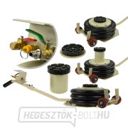 Pneumatikus légrugós emelő 3,5 t, mobil, 150-500 mm náhled