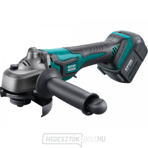 Akkus sarokcsiszoló 125mm EXTOL INDUSTRIAL, SHARE20V, KEFE NÉLKÜLI, 20V Li-ion, 4000mAh Akkus sarokcsiszoló 125mm EXTOL INDUSTRIAL, SHARE20V, KEFE NÉLKÜLI, 20V Li-ion, 4000mAh gallery main image