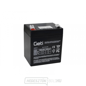 Ólomsavas akkumulátor 12V 4.5Ah Geti Ólomsavas akkumulátor 12V 4.5Ah Geti gallery main image