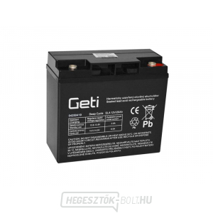 Ólomsavas akkumulátor 12V 20Ah Geti Ólomsavas akkumulátor 12V 20Ah Geti gallery main image