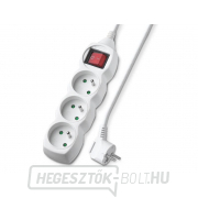 Hosszabbítókábel 3 aljzat 2m Geti GEC32S kapcsolóval Hosszabbítókábel 3 aljzat 2m Geti GEC32S kapcsolóval gallery main image