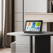 Solight professzionális meteorológiai állomás, tiszta és dizájnos kijelző, nyomás, hőmérséklet, páratartalom, csapadék, szél értékek náhled