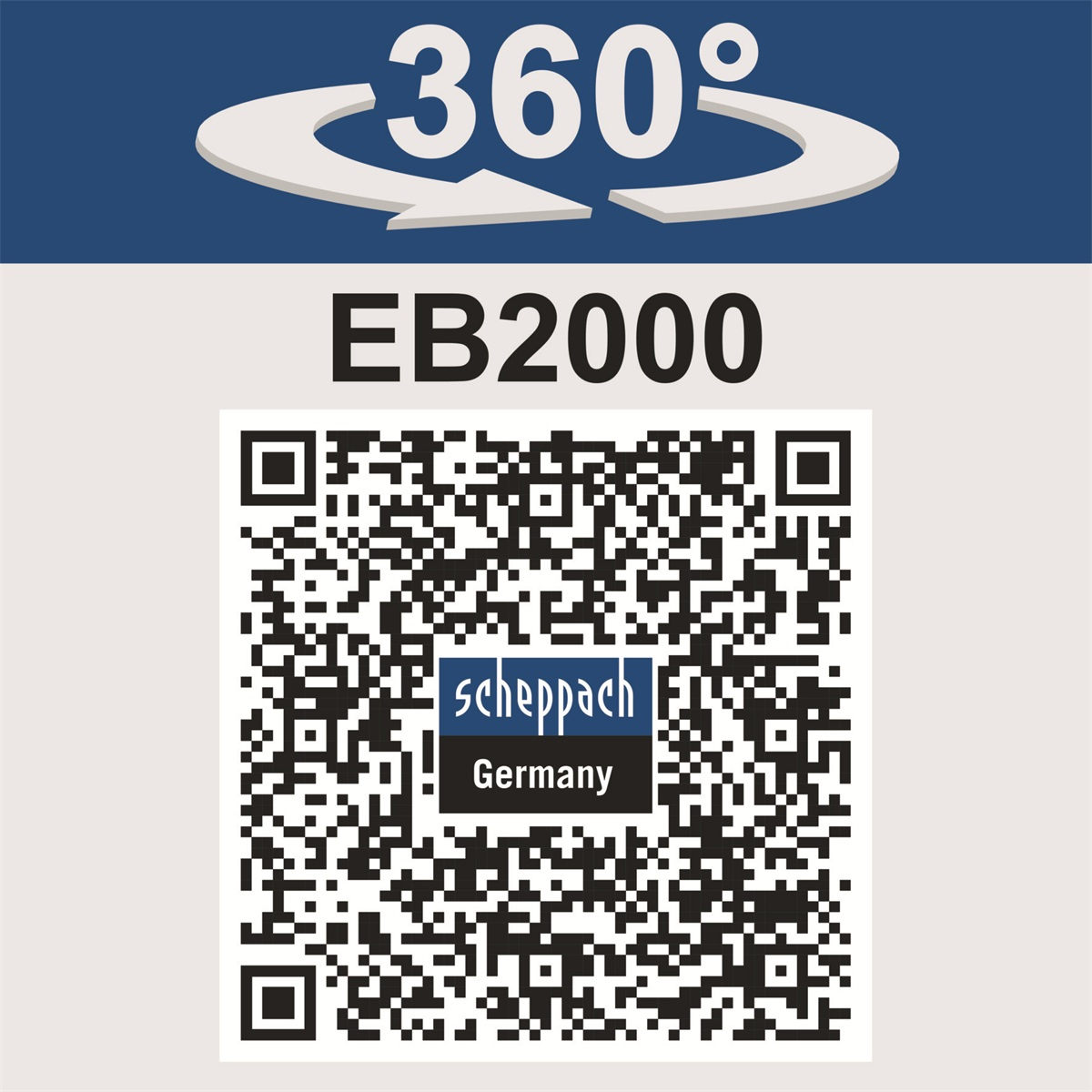 Scheppach EB 2000 talajcsiga + 3 csiga Előnézet 