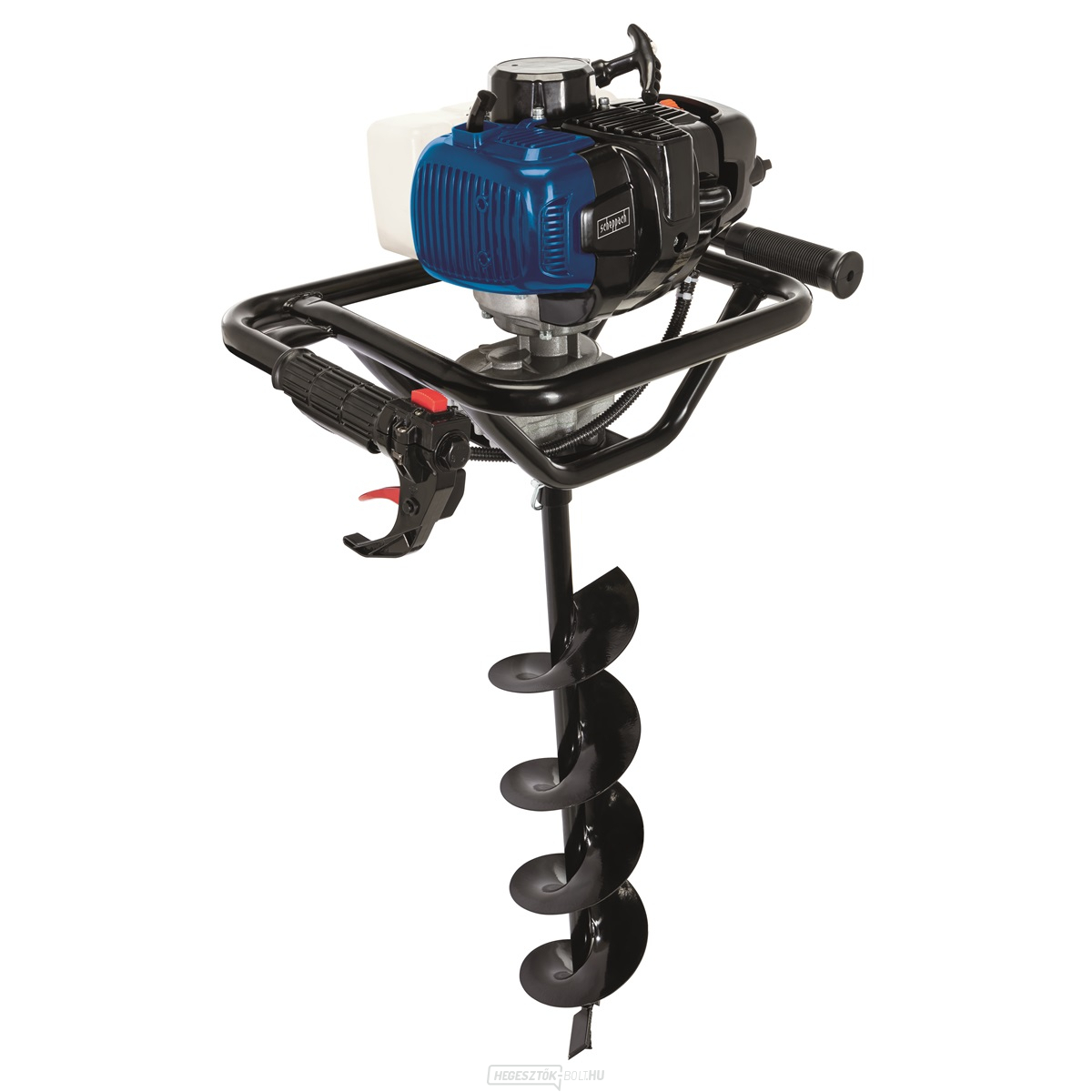 Scheppach EB 2000 talajfúrógép + 3 fúrószár