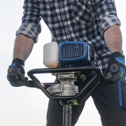 Scheppach EB 2000 talajfúrógép + 3 fúrószár náhled