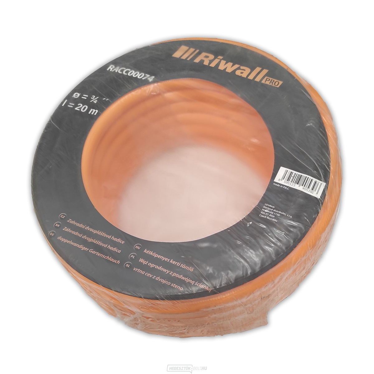 Riwall PRO Riwall kerti tömlő dupla tömlő, hossza 20 m, átmérő 3/4" 